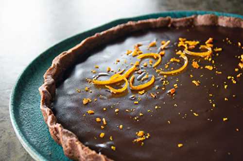 Tarte au chocolat et à l’orange