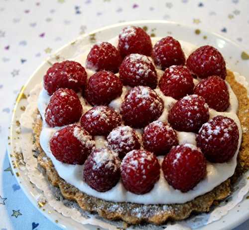 Tartelettes aux framboises et à la Chantilly