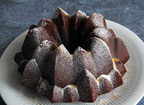 Merveilleux bundt cake à l'orange et au chocolat