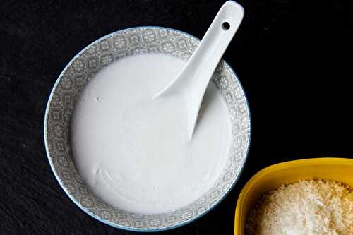 Lait de coco maison pour cuisiner