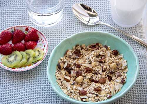 Muesli croustillant aux fruits secs