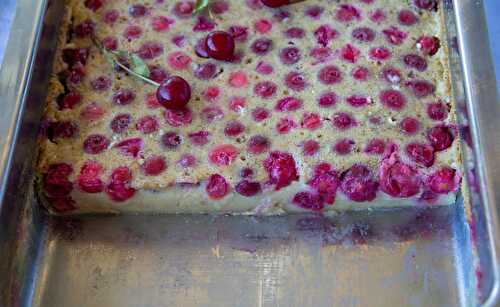 Clafoutis moelleux aux griottes