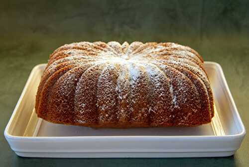 Bundt cake très moelleux à la vanille