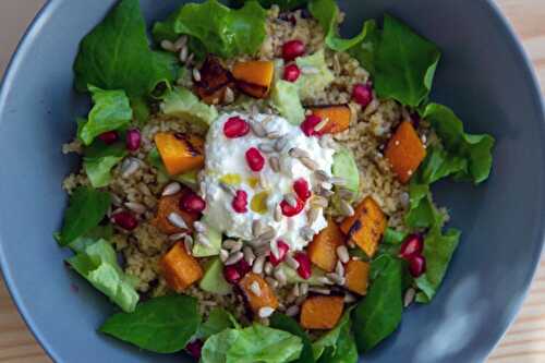 Salade de couscous aux fruits et légumes de saison