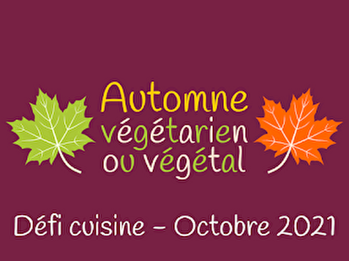 RÉSULTATS DU DÉFI AUTOMNE VÉGÉTARIEN OU VÉGÉTAL