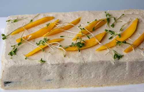 Terrine de mousse de poisson blanc