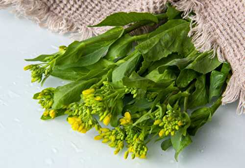 Brocoli, pousses de navets et de choux ou grelos ?