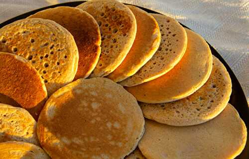 Blinis moelleux au sarrasin