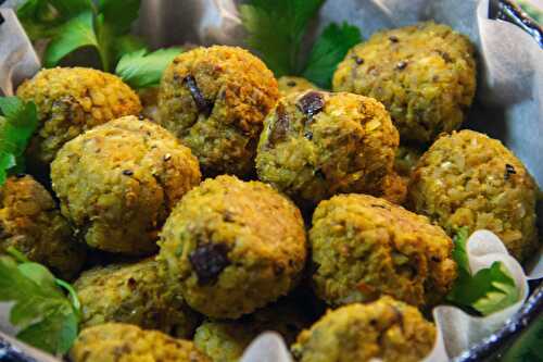 Boulettes keftas d’aubergines et boulgour