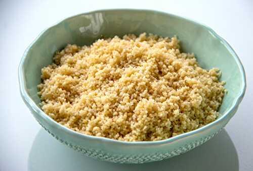 Les graines de couscous en 10 minutes