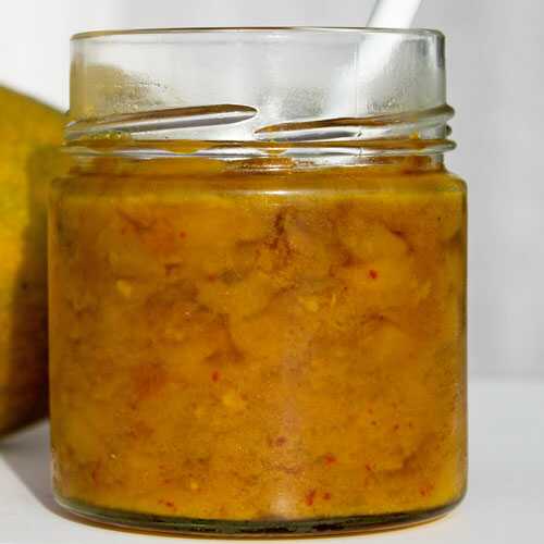 Chutney de mangue aux épices