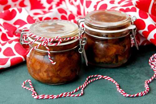 Chutney de Noël aux poires et aux épices