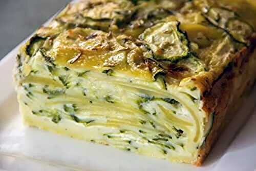 Gâteau invisible aux courgettes et pommes de terre