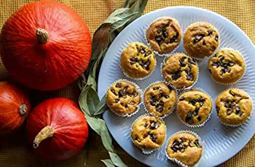 Muffins au potiron et aux champignons