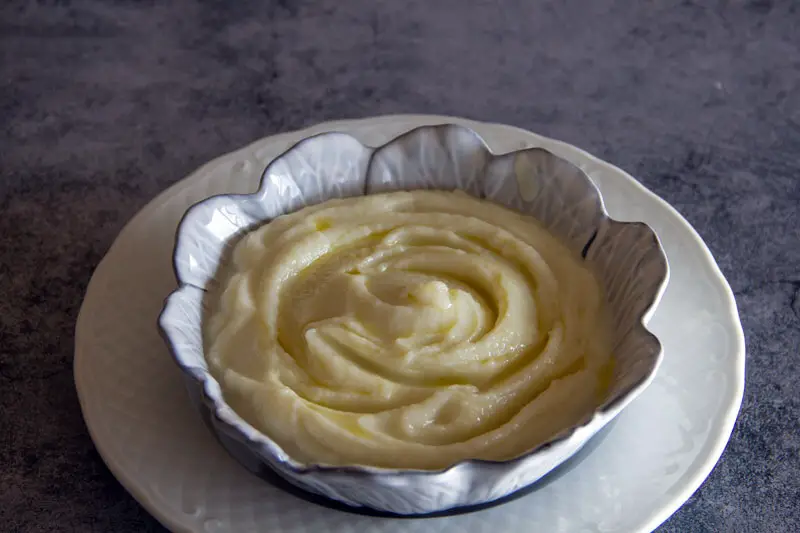 Purée de chou-fleur légère