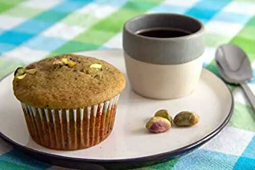Muffins irrésistibles aux pistaches