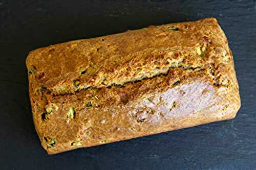 Cake au jambon Serrano et courgette