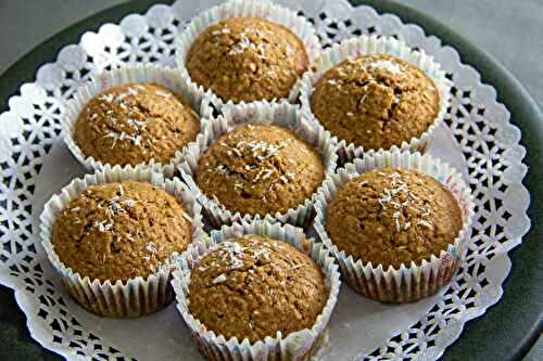 Muffins moelleux triple coco