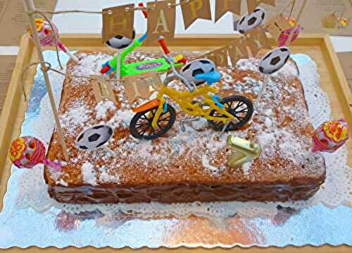 Gâteau d'anniversaire facile aux amandes
