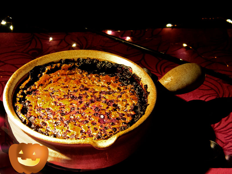 Clafoutis de la sorcière aux myrtilles