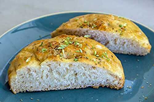 Focaccine moelleuses : Pâte de base