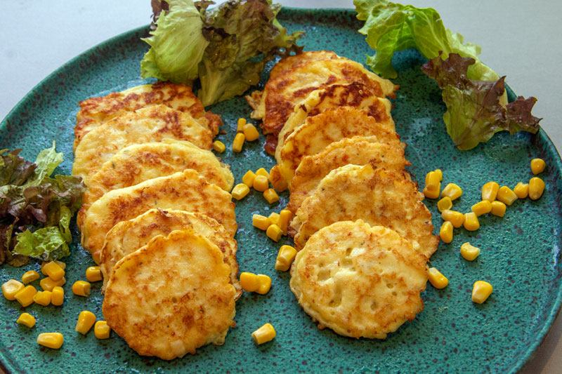Petits beignets / "Pataniscas" de poisson