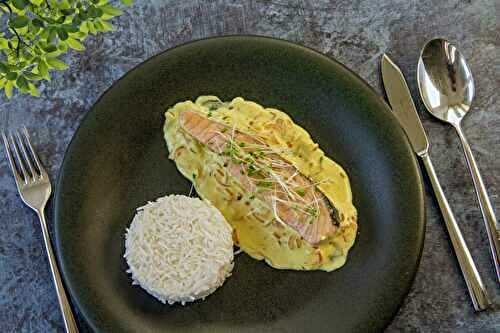 Pavés de saumon en sauce au verjus