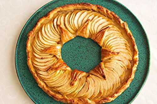 Couronne feuilletée aux pommes