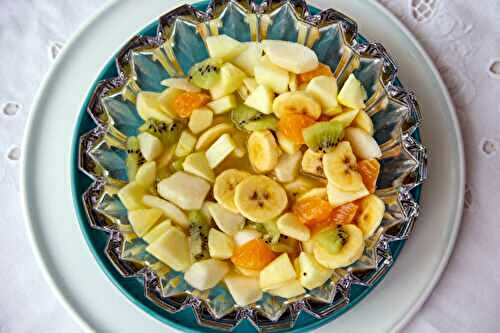 Salade de fruits d'hiver au naturel