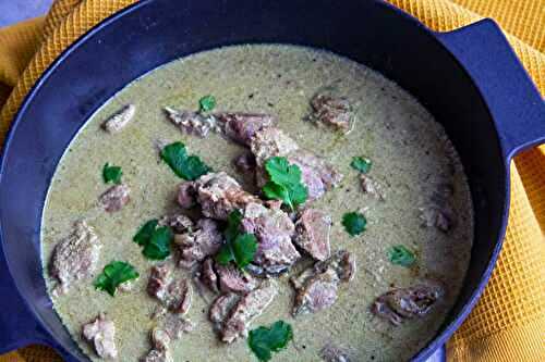 Xacuti indien de mouton à la Goanaise