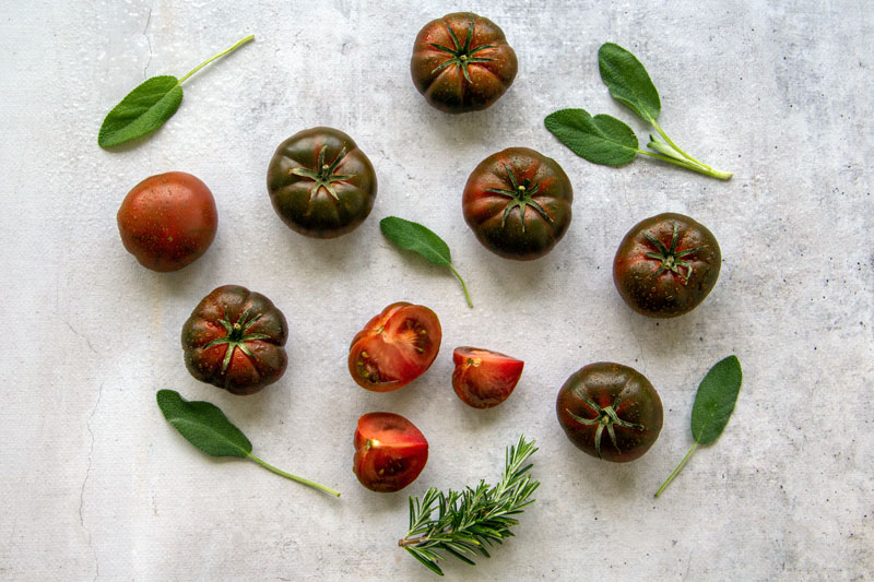 Les tomates chocolat : une belle découverte