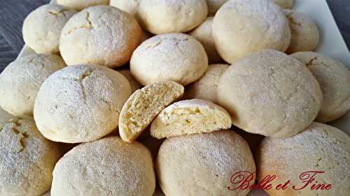 Biscuits craquelés au citron