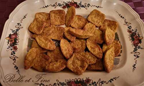 Bouchées apéritives à l’emmental et au curry