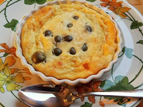 Clafoutis aux olives et aux anchois