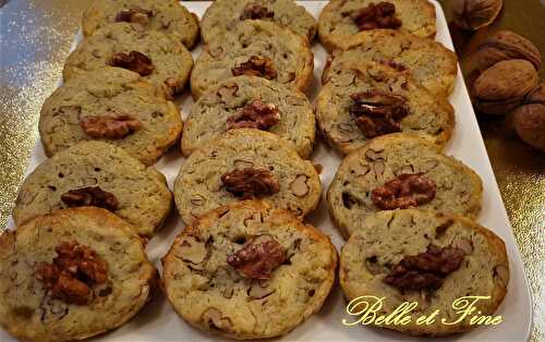 Cookies au roquefort et noix - Cuisine Belle et Fine