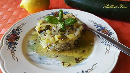 Courgettes citronnées à la coriandre