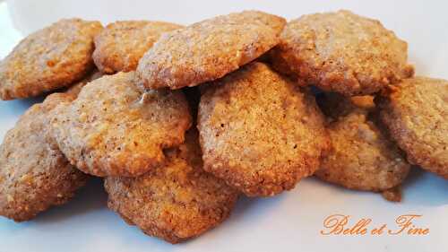 Croquants aux amandes caramélisées