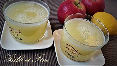 Jus de pomme ultra rapide au Thermomix