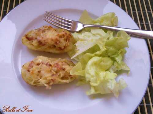 Pommes de terre gratinées aux lardons