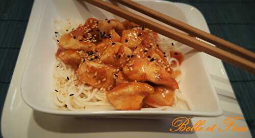 Poulet sauce teriyaki rapide