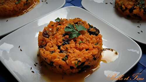 Taboulé de carottes à la marocaine