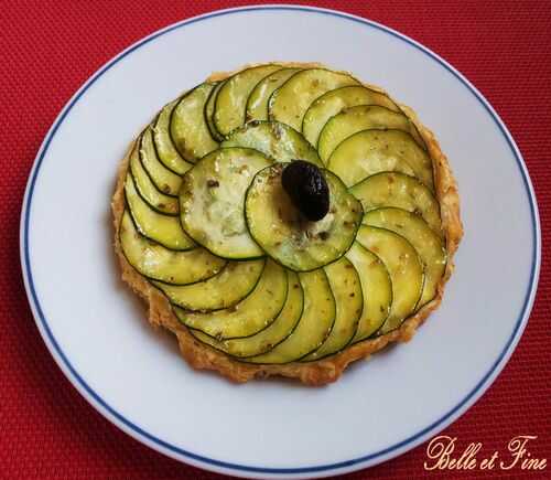 Tatin de courgettes à la feta