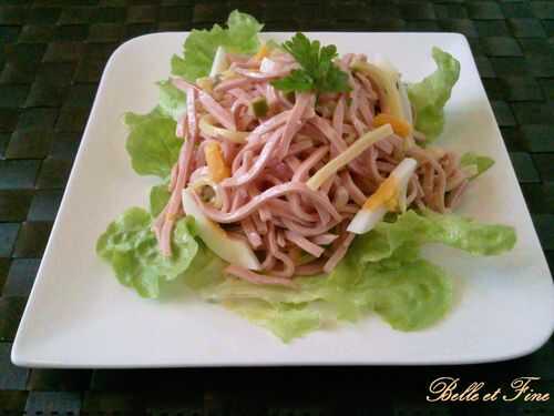 Wurstsalat ou salade de cervelas