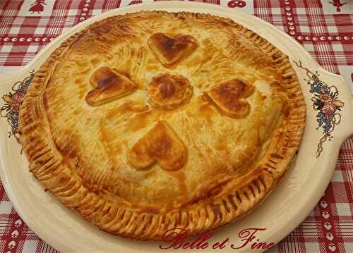 Tourte aux épinards, œufs et pommes de terre