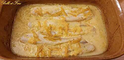 Gratin de poisson à l’orange