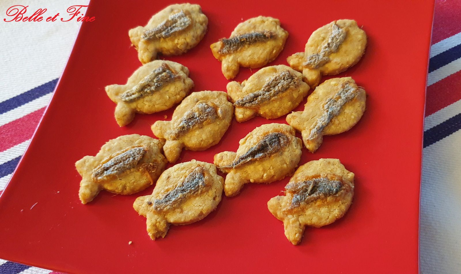 Sablés aux anchois