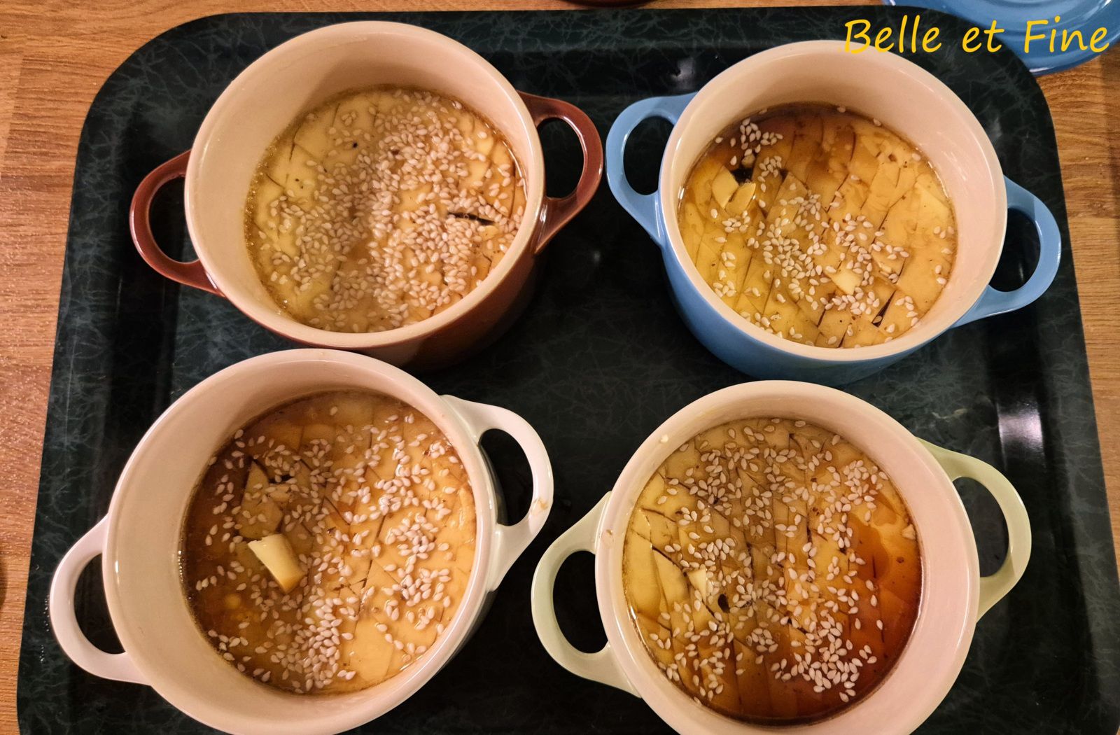 Flan d'oeuf à l'asiatique