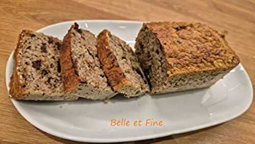 Cake à la banane et flocons d’avoine