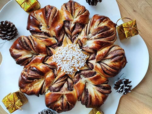 Brioche étoile au Nutella