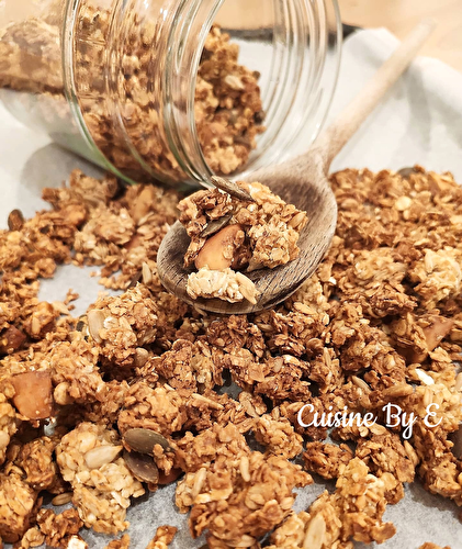 Granola au beurre de cacahuètes 